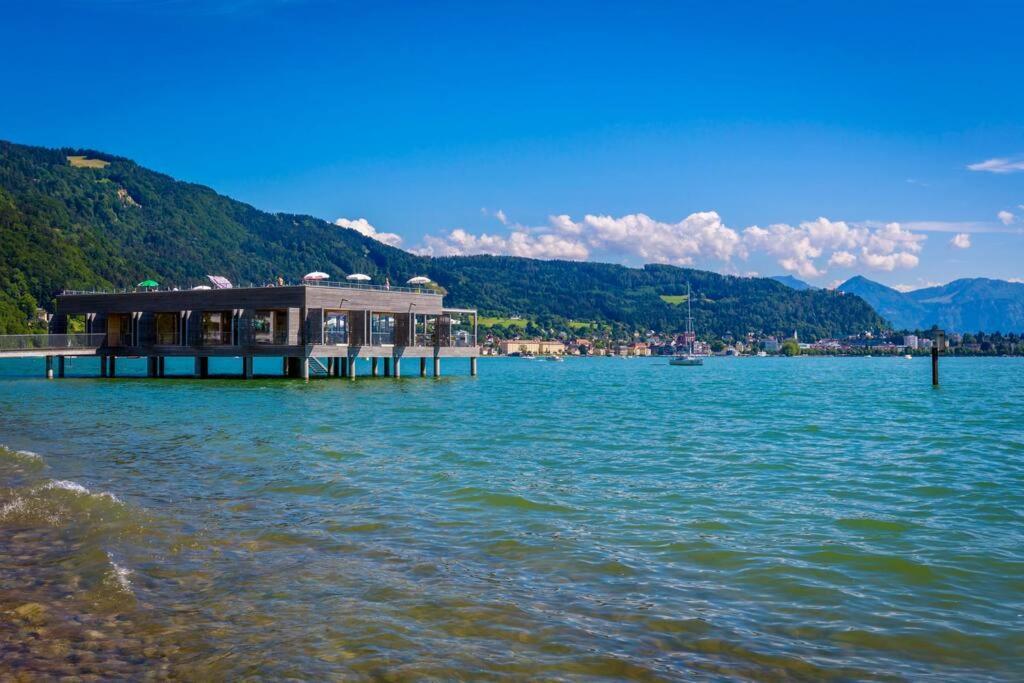 Seeparkvilla - Wohlfuehlen Am See Und Im Gruenen Μπρέγκενζ Εξωτερικό φωτογραφία
